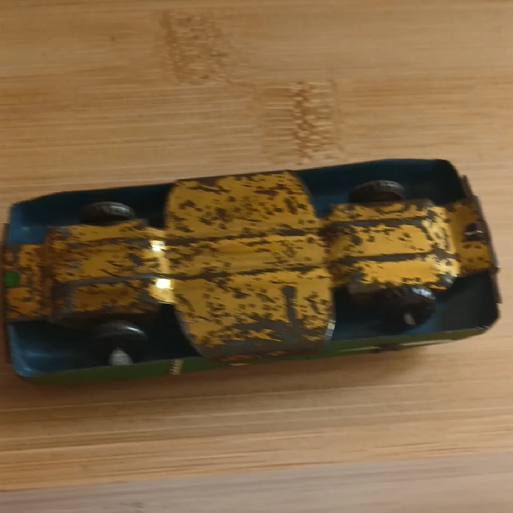 Vintage Tin Toy Taxi Car 1950's
